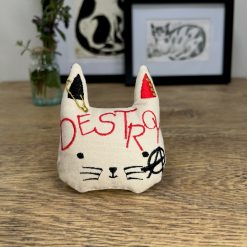 Freak Meowt Handmade Kitty Vicious Catnip Toy - Premium Canadian Catnip - 9.5cm - Purrfect for Rebel Cats