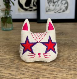 Handmade Elton Tom Catnip Toy for Cats - Unique Catnip Toy for Mewsic Loving Felines - 9cm