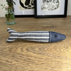 Handmade Canadian Catnip Cat Toy Sardine – Soft Cotton, Premium Catnip, 20cm