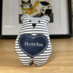 Freak Meowt Handmade Gotcha Bear Catnip Toy - Premium Canadian Catnip - 12cm - Gift for Cats