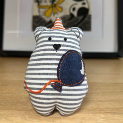 Freak Meowt Catnip Birthday Bear Cat Toy - Handmade Gift for Cats - 12cm - Premium Canadian Catnip