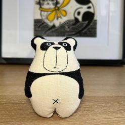 Product Title: Freak Meowt Handmade Catnip Patrick Panda Toy - Premium Canadian Catnip - 12cm - Durable Cotton Toy for Cats